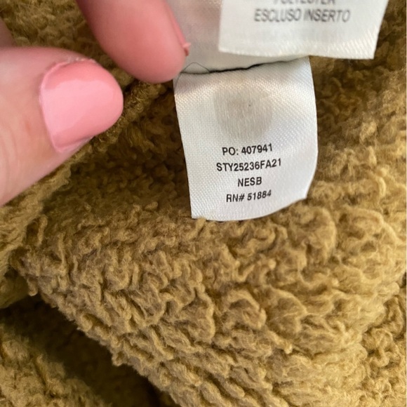 Patagonia Women’s Los Gatos 1/4 Zip Camel Brown Sherpa Pullover Large - Picture 10 of 10